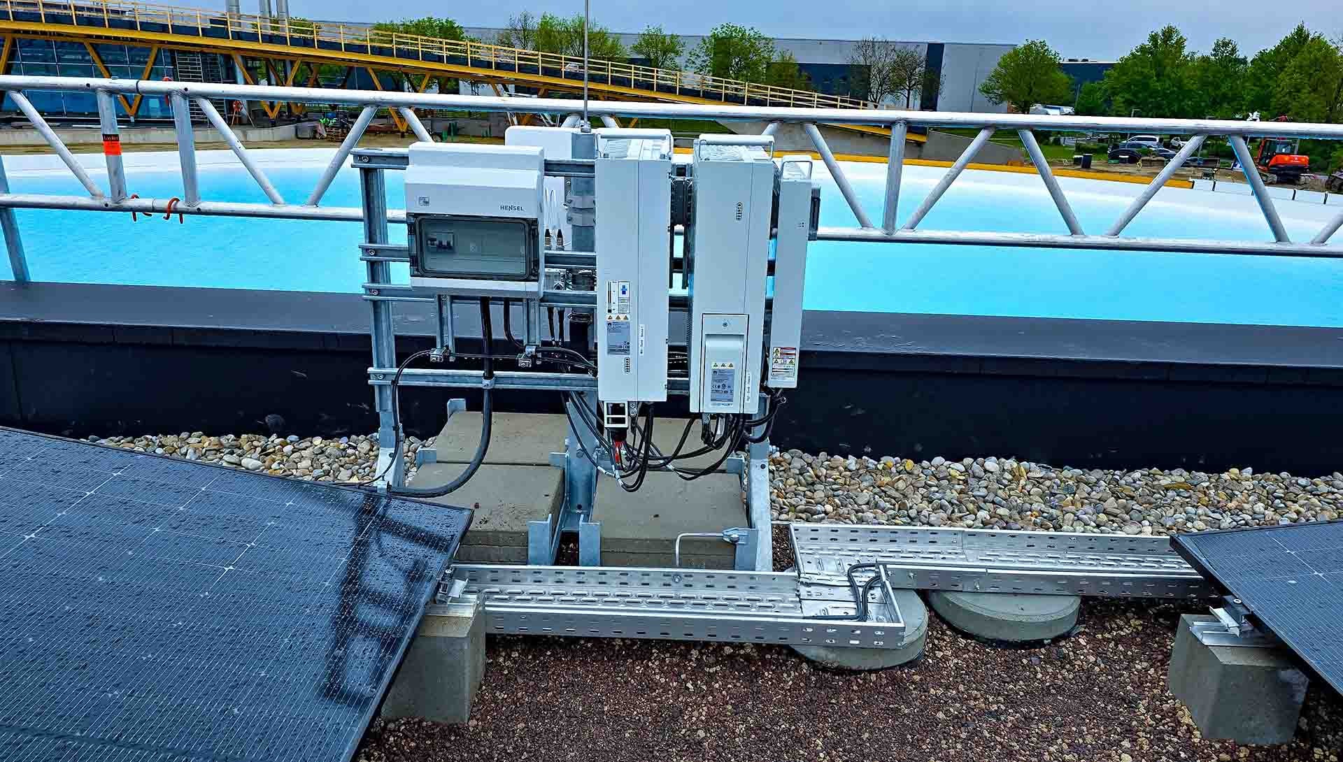 Abel Mobilfunk Versorgt O2 Surftown Muc Technik Auf Dach