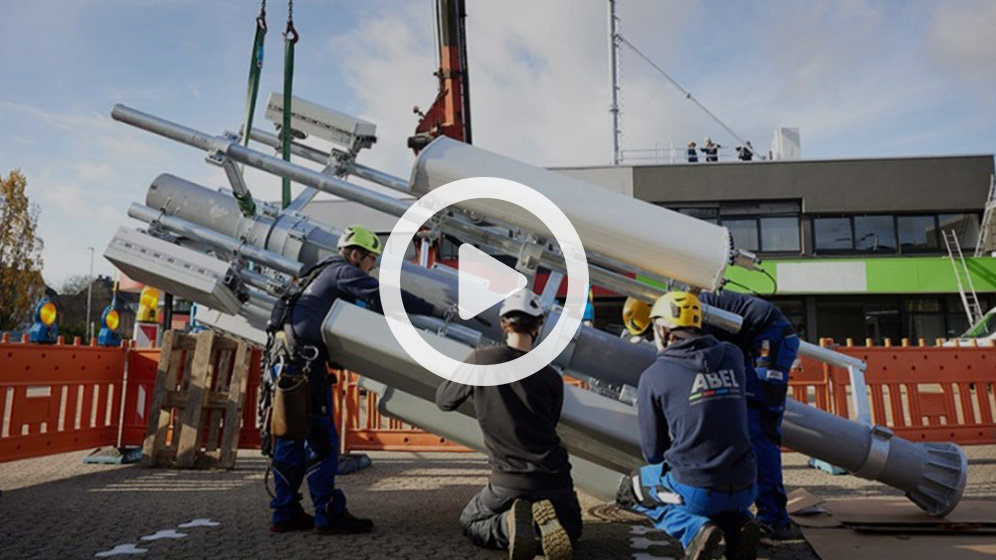 Auf Montage mit unseren Monteuren