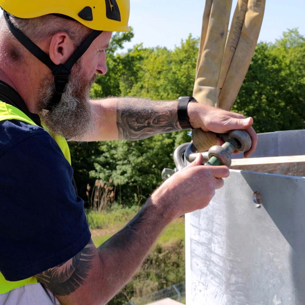 ABEL Mobilfunk Polygonmast in Kleinostheim 1