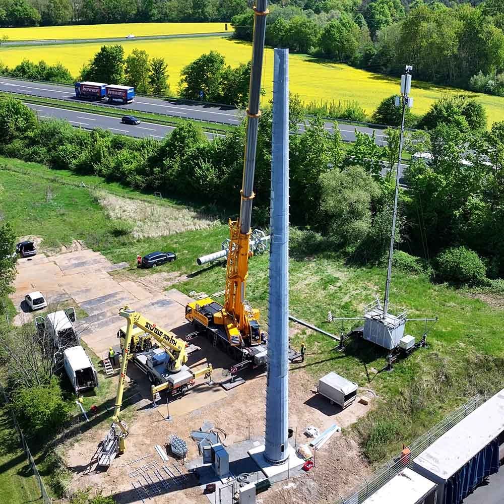 ABEL Mobilfunk Polygonmast in Kleinostheim 14
