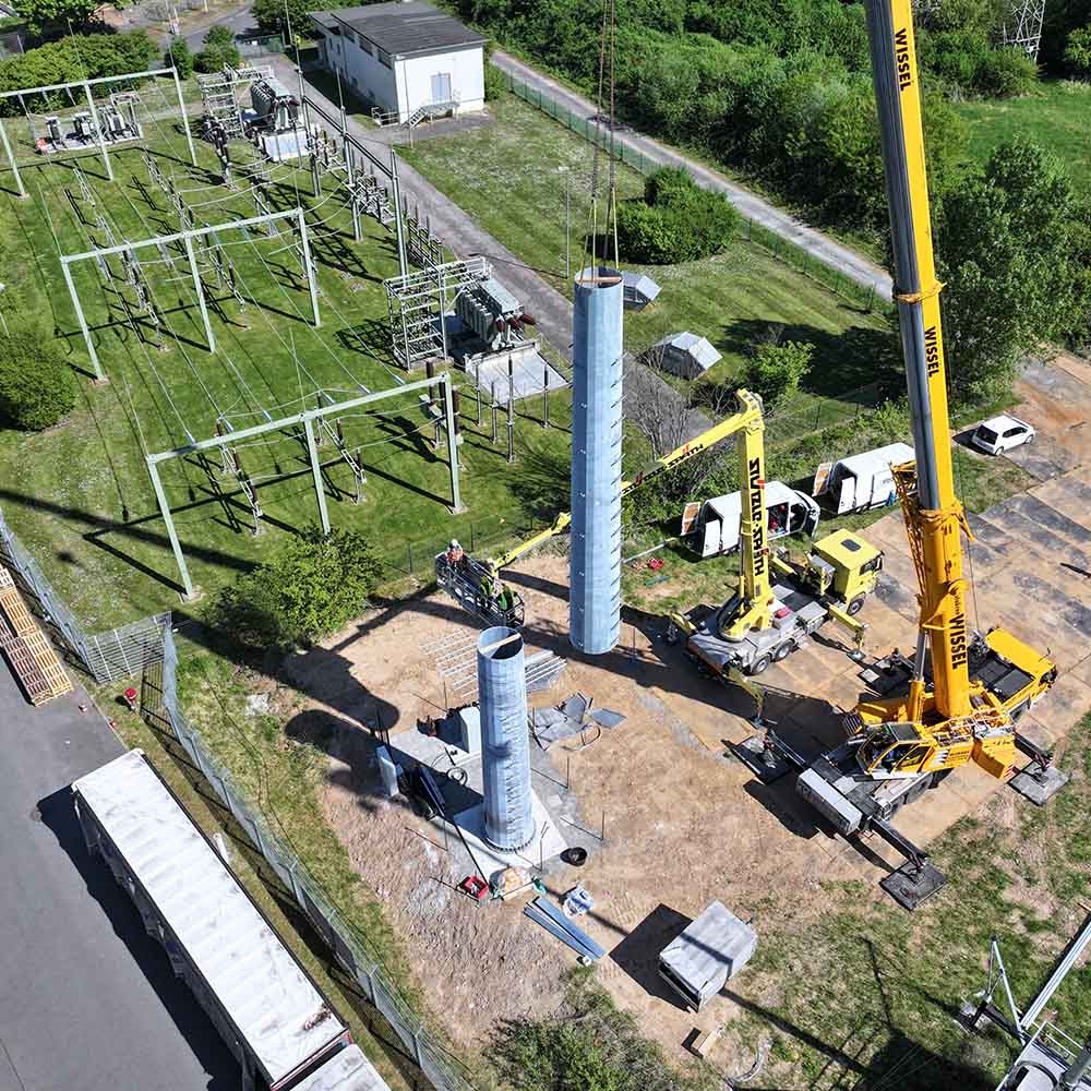 ABEL Mobilfunk Polygonmast in Kleinostheim 16