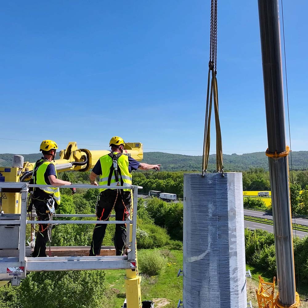 ABEL Mobilfunk Polygonmast in Kleinostheim 8