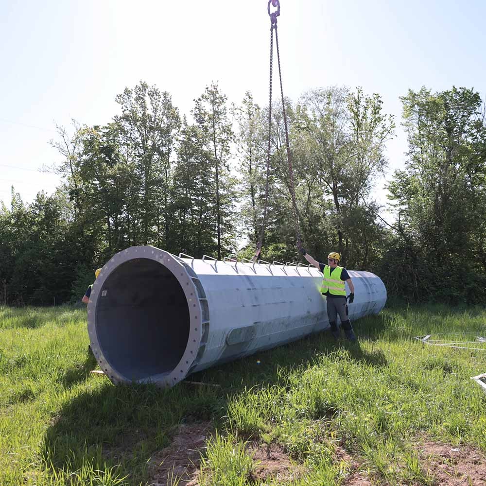 ABEL Mobilfunk Polygonmast in Kleinostheim 9